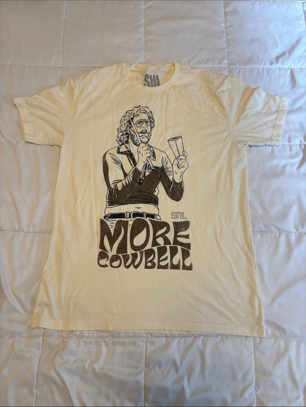 "More Cowbell" Graphic Short Sleeve Tee